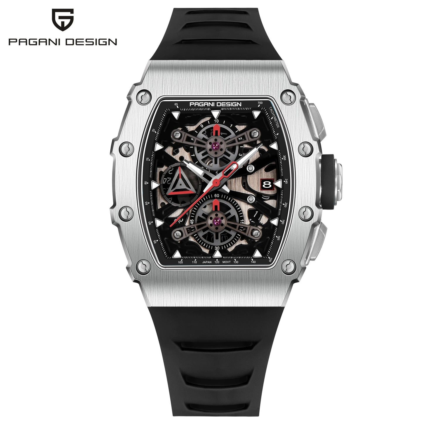 Reloj de cuarzo de diseño Pagani - Evolus