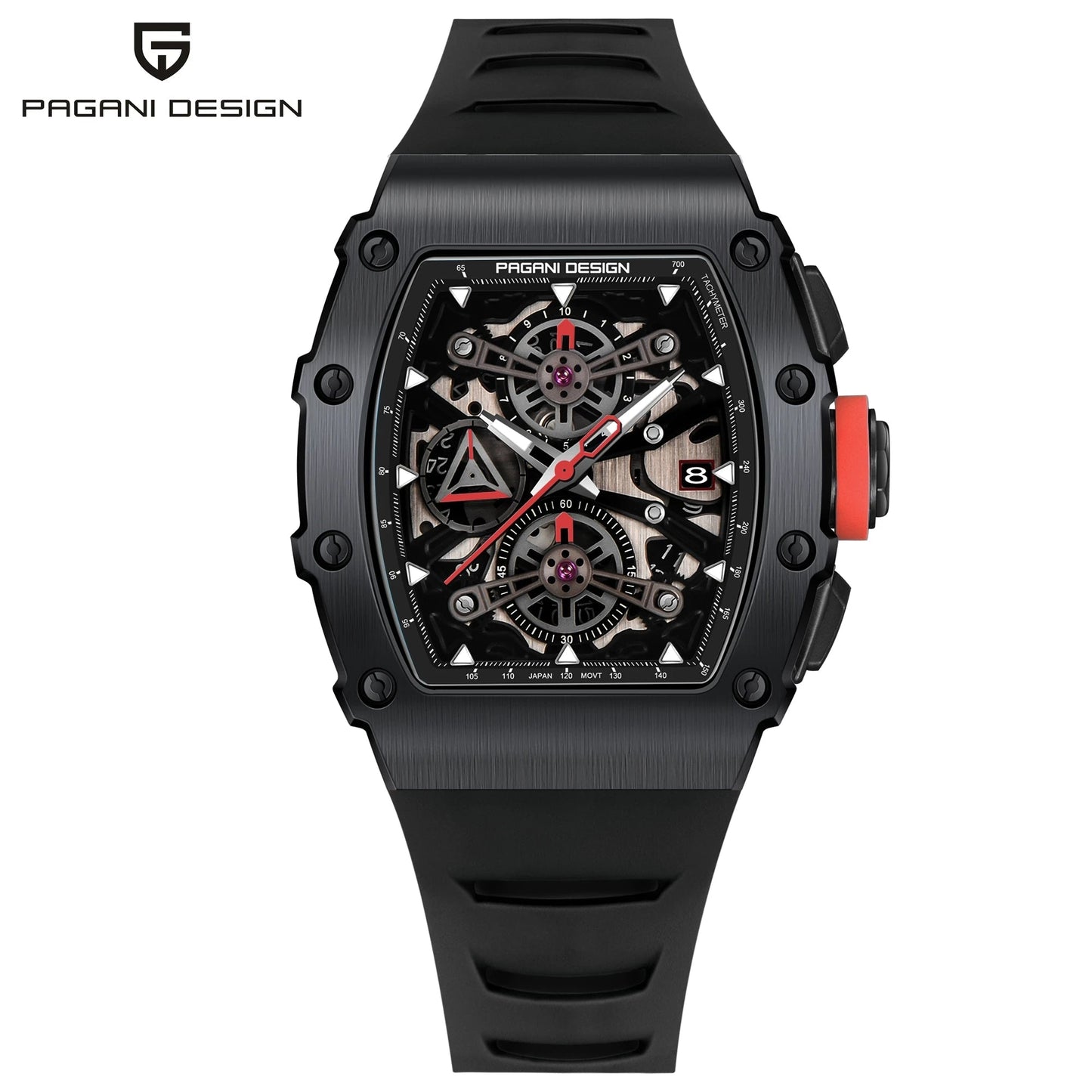 Reloj de cuarzo de diseño Pagani - Evolus