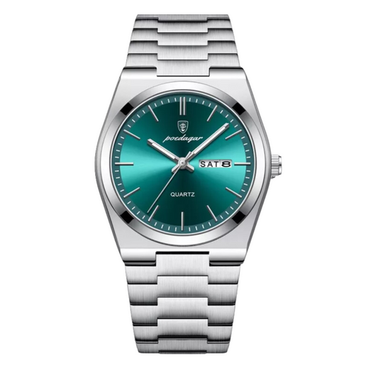 Reloj delgado Poedagar de acero inoxidable - Maveryck